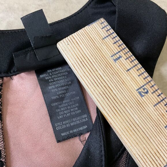 En Focus Midi Dress women’s 4 cocktail party Blush Floral textured design - Picture 13 of 14